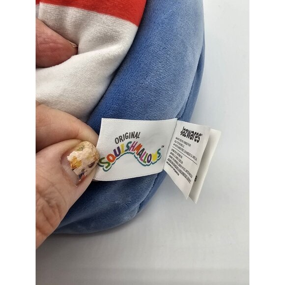 Squishmallows Disney Lilo & Stitch Pool Swim Tube 2024 Blue Plush Plushie Toy 9" - Picture 11 of 12